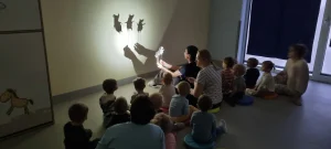 Króliczki - teatrzyk cieni Trzy świnki