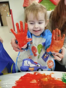 Niedźwiadki - zajęcia sensoryczne my klepiemy do rytmu