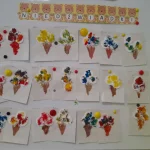 Niedźwiadki - Praca plastyczna lody dla ochłody