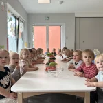 Dinusie i sałatka warzywna