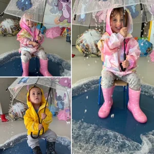 Delfinki - Pada deszcz