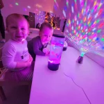 Króliczki - Zabawy w Sali terapii światłem