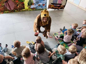Króliczki - teatrzyk jeżyk samochwała