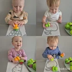 Niedźwiadki - kolorowanie kredkami ergonomicznymi