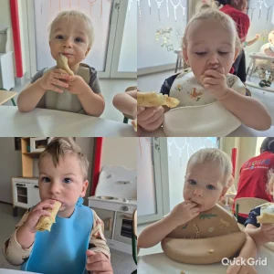 Niedźwiadki - smacznie jemy