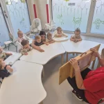 Niedźwiadki - teatrzyk kamishibai Jesienny bal