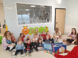 Delfinki - Odwiedziny Biblioteki Miejskiej