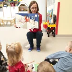 Króliczki - Odwiedziny Pani z Biblioteki