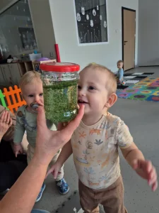 Niedźwiadki - brokat w słoiku