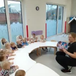 Niedźwiadki - zimowy teatrzyk kamishibai