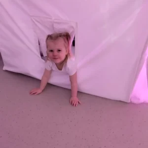 Króliczki - Zabawy w sali Terapii Światłem