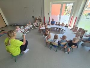 Niedźwiadki - teatrzyk kamishiabi o jeżyku